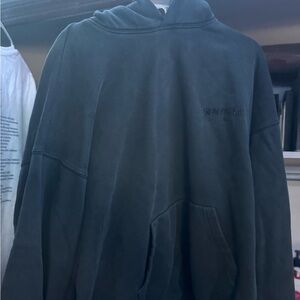 Essentials Classic Black Hoodie